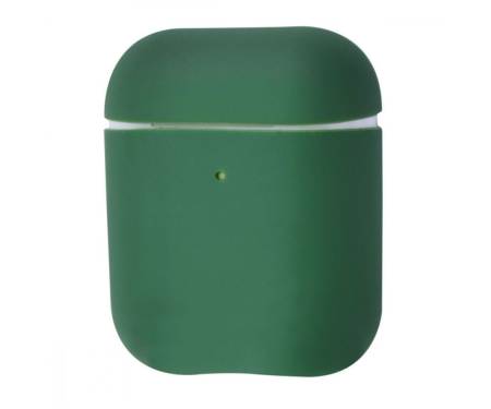 Чехол для Airpods Silicone case Ultra Thin Army Green