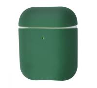 Чехол для Airpods Silicone case Ultra Thin Army Green