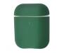 Чехол для Airpods Silicone case Ultra Thin Army Green