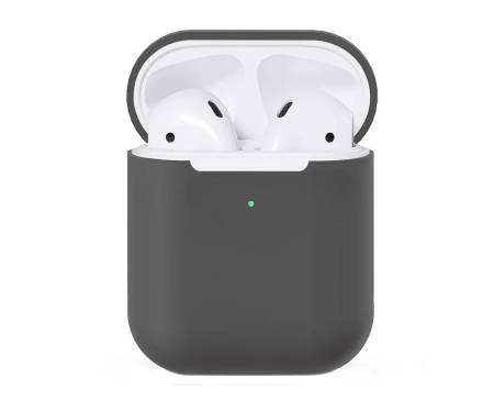 Чехол для Airpods Silicone case Ultra Thin Advanced Ash
