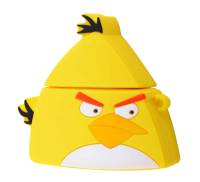 Чехол для Airpods Silicone Case Angry Birds Yellow