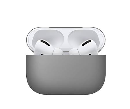 Чехол для Airpods Pro Silicone case Ultra Thin Granny Grey
