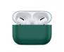 Чехол для Airpods Pro Silicone case Ultra Thin Dark Night Green