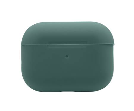 Чехол для Airpods Pro Silicone case Ultra Thin Dark Green
