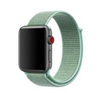 Ремешок для Apple Watch 38/40mm Nylon Sport Loop Band Marine Green