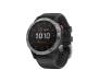 Смарт-часы Garmin Fenix 6 Solar Silver With Black Band (010-02410-00) 1
