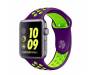Ремешок Nike+ Apple Watch 42mm Purple Green Sport Band
