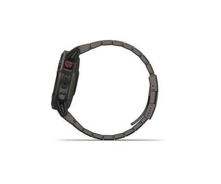 Garmin Fenix 6 Pro Solar Titanium Carbon Gray Dlc With Titanium Dlc Band