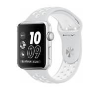 Ремешок Nike+ Apple Watch 38mm Silver White Sport Band