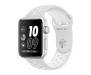 Ремешок Nike+ Apple Watch 38mm Silver White Sport Band