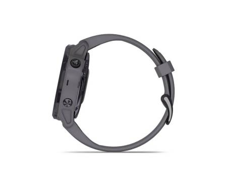 Garmin Fenix 6S Pro Solar Edition Amethyst Steel with Shale Gray Band