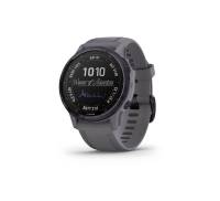 Garmin Fenix 6S Pro Solar Edition Amethyst Steel with Shale Gray Band