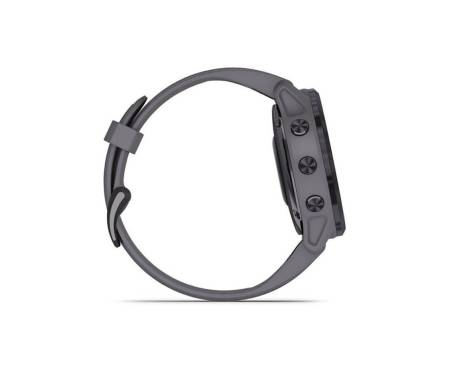 Garmin Fenix 6S Pro Solar Edition Amethyst Steel with Shale Gray Band