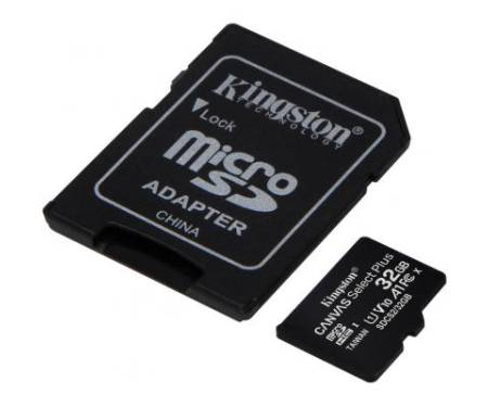Карта памяти Kingston 2x32GB microSD class 10 U1 V10 A1 Canvas Select Plus (SDCS2/32GB-2P1A)