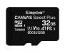 Карта памяти Kingston 32GB microSDHC class 10 UHS-I A1 (R-100MB/s) Canvas (SDCS2/32GBSP)