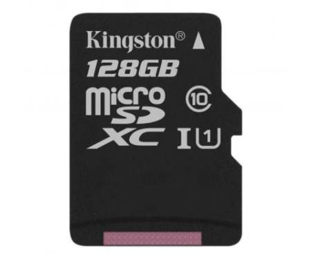Карта памяти Kingston 128GB microSDXC Class 10 Canvas Select Plus 100R A1 (SDCS2/128GBSP)