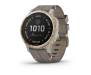 Garmin Fenix 6S Pro Solar Edition Light gold with shale grey suede band