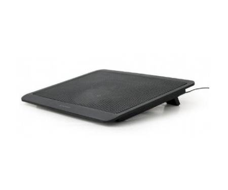 Подставка для ноутбука GEMBIRD 15.6", 1x125 mm fan, black (NBS-1F15-03)