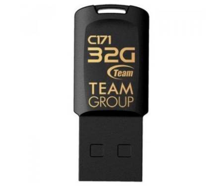 USB флеш накопитель Team 32GB C171 Black USB 2.0 (TC17132GB01)