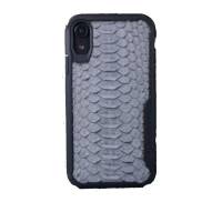 Чехол для iPhone XR Royal Case Armor Grey Python