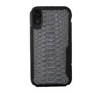 Чехол для iPhone XR Royal Case Armor Black Python