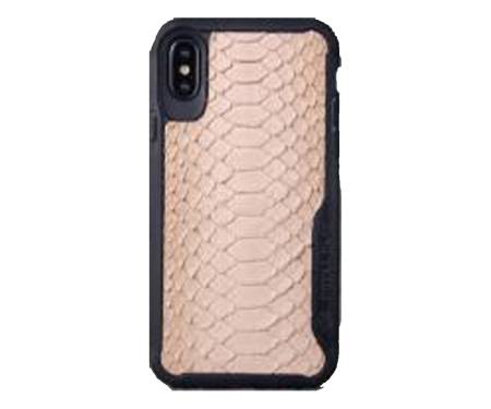 Чехол для iPhone X/Xs  Royal Case Armor Pudra Python