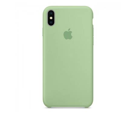Чехол для Apple iPhone XS Silicone Case Green Copy