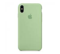 Чехол для Apple iPhone XS Silicone Case Green Copy