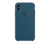 Чехол для Apple iPhone X Silicone Case Cosmos Blue Copy