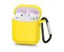 Чехол для Airpods с карабином Blueo Yellow