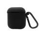 Чехол для Airpods с карабином Blueo Black