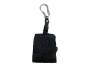 Чехол для Airpods с карабином Royal Leather Case Black Python