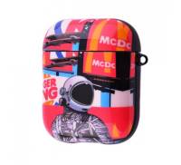 Чехол для Airpods 2 Stickers Print Case Cosmonaut