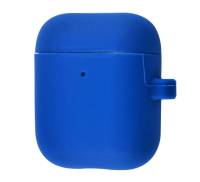 Чехол для Airpods 2 Silicone Case Blue Cobalt