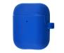 Чехол для Airpods 2 Silicone Case Blue Cobalt