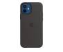 Чехол для смартфона Apple iPhone 12/12 Pro Silicone Case with MagSafe - Black (MHL73)