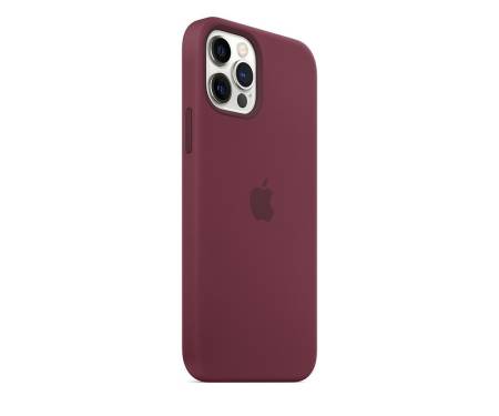 Чехол для смартфона Apple iPhone 12/12 Pro Silicone Case with MagSafe - Plum (MHL23)