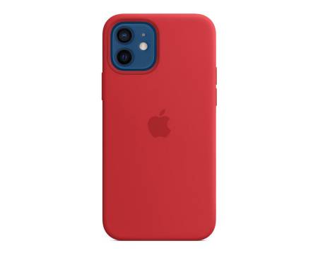 Чехол для смартфона Apple iPhone 12/12 Pro Silicone Case with MagSafe - PRODUCT RED (MHL63)