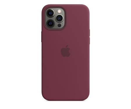 Чехол для смартфона Apple iPhone 12 Pro Max Silicone Case with MagSafe - Plum (MHLA3)