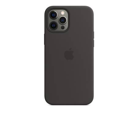 Чехол для смартфона Apple iPhone 12 Pro Max Silicone Case with MagSafe - Black (MHLG3)