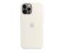 Чехол для смартфона Apple iPhone 12 Pro Max Silicone Case with MagSafe - White (MHLE3)