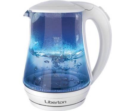 Электрочайник LIBERTON LEK-1751 White