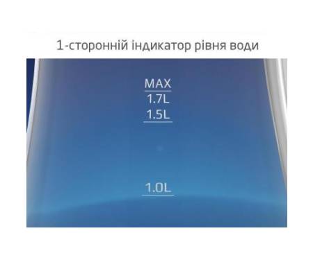 Электрочайник LIBERTON LEK-1751 White