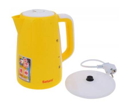 Электрочайник SATURN ST-EK8435 Yellow/White