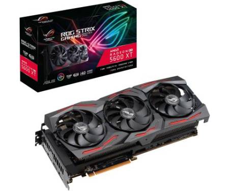 Видеокарта ASUS Radeon RX 5600 XT 6144Mb ROG STRIX TOP GAMING (ROG-STRIX-RX5600XT-T6G-GAMING)