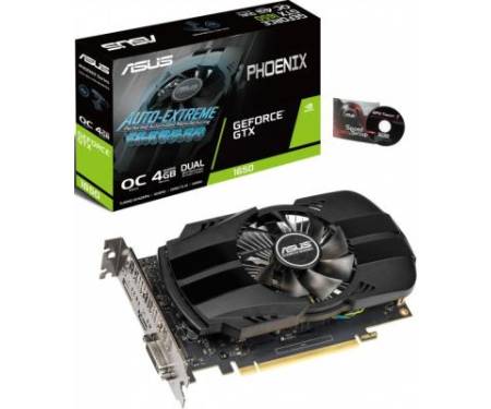 Видеокарта ASUS GeForce GTX1650 4096Mb PHOENIX (PH-GTX1650-4G)