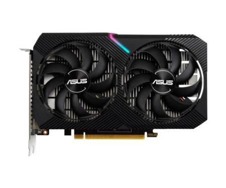 Видеокарта ASUS GeForce GTX1650 4096Mb DUAL OC D6 MINI (DUAL-GTX1650-O4GD6-MINI)