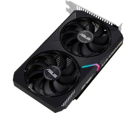 Видеокарта ASUS GeForce GTX1650 4096Mb DUAL OC D6 MINI (DUAL-GTX1650-O4GD6-MINI)