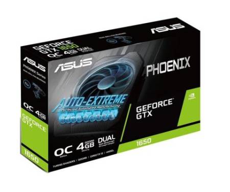 Видеокарта ASUS GeForce GTX1650 4096Mb PH D6 (PH-GTX1650-4GD6)