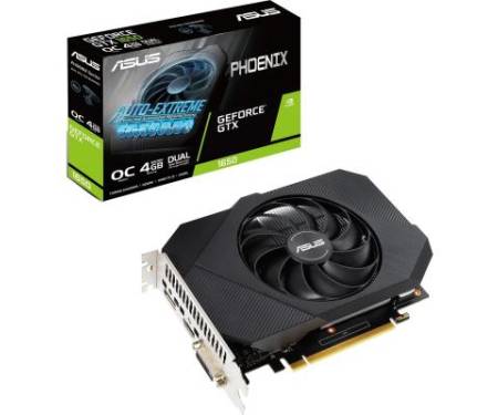 Видеокарта ASUS GeForce GTX1650 4096Mb PH D6 (PH-GTX1650-4GD6)